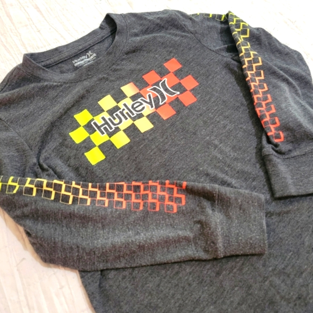 HURLEY Kids Graphic Long Sleeve Shirt